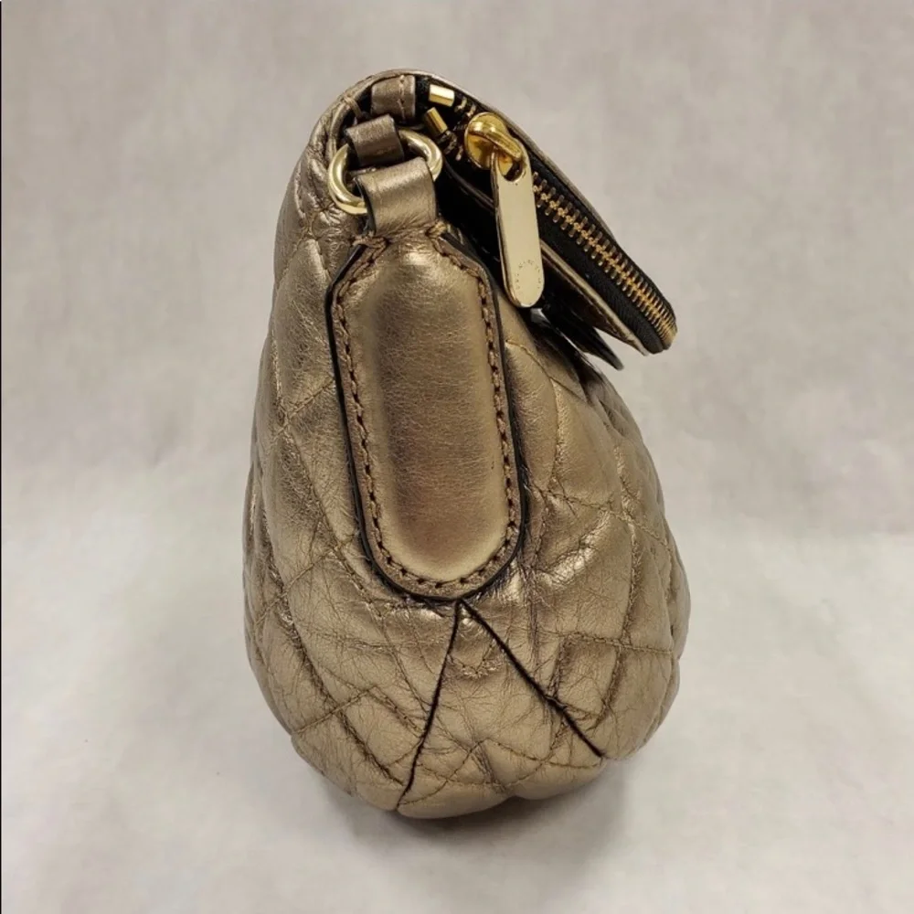 Marc By Marc Jacobs Workwear Quilted Metallic Crossbody - Picture 2 of 12